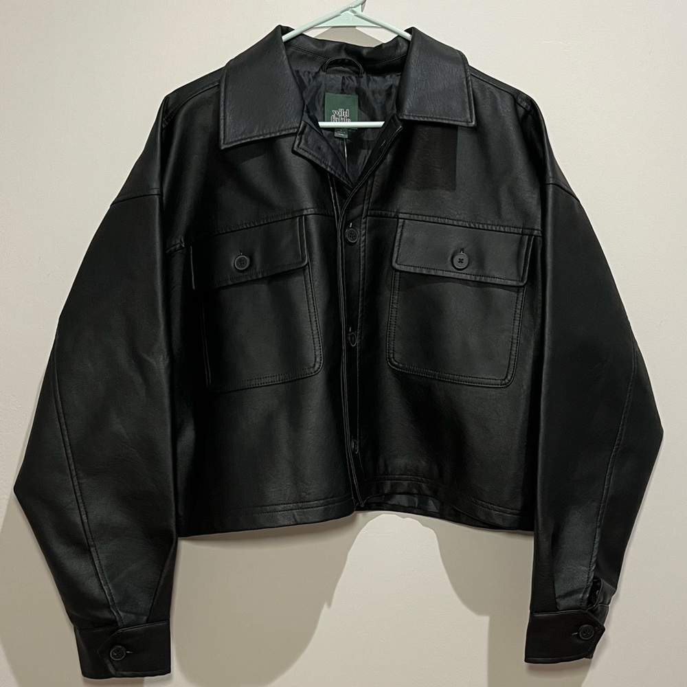 Wild Fable Faux Leather Jacket